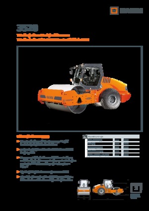 одновальцові дорожні катки Hamm 3520