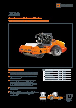 одновальцові дорожні катки Hamm 3520