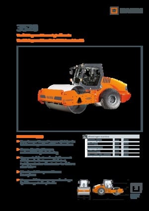 одновальцові дорожні катки Hamm 3520