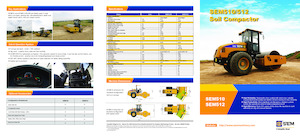 одновальцові дорожні катки SEM 512
