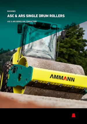 одновальцові дорожні катки Ammann ASC 130 HX