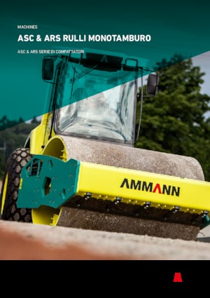 одновальцові дорожні катки Ammann ASC 130 HX