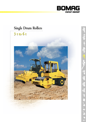 одновальцові дорожні катки Bomag BW 145 D-3