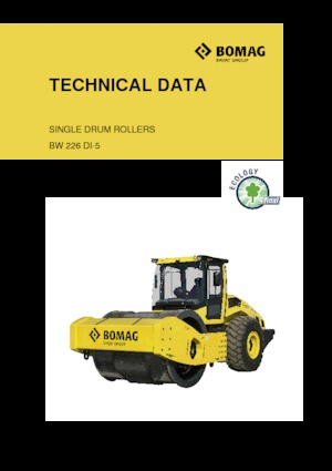 одновальцові дорожні катки Bomag BW 226 DI-5