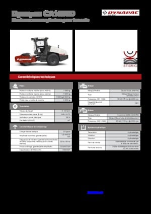 одновальцові дорожні катки Dynapac CA 1500 D