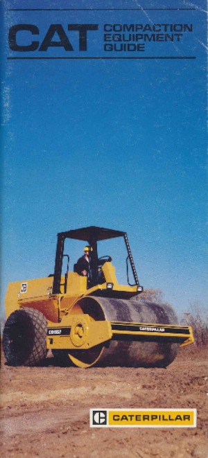 одновальцові дорожні катки Caterpillar CS-551