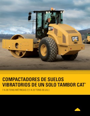 одновальцові дорожні катки Caterpillar CS74B