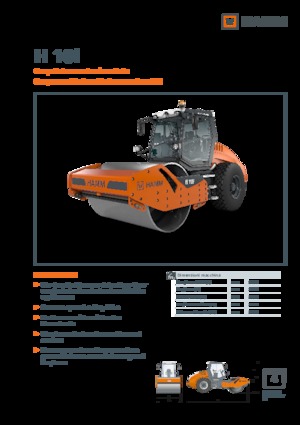 одновальцові дорожні катки Hamm H 10i