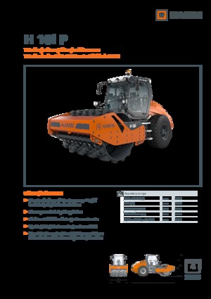 одновальцові дорожні катки Hamm H 10i P