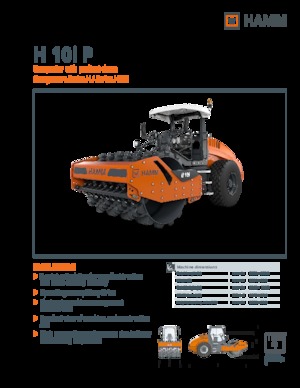 одновальцові дорожні катки Hamm H 10i P
