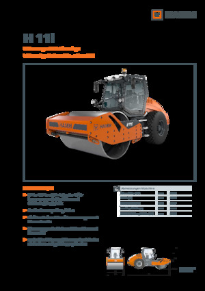 одновальцові дорожні катки Hamm H 11i