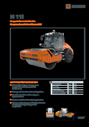 одновальцові дорожні катки Hamm H 11i