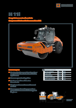 одновальцові дорожні катки Hamm H 11i