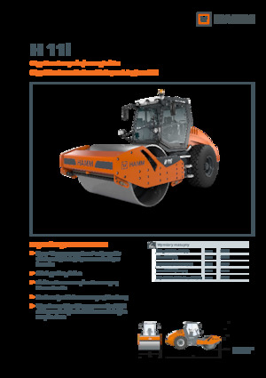 одновальцові дорожні катки Hamm H 11i