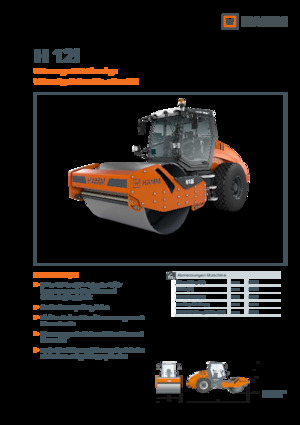 одновальцові дорожні катки Hamm H 12i