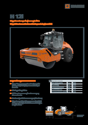 одновальцові дорожні катки Hamm H 12i