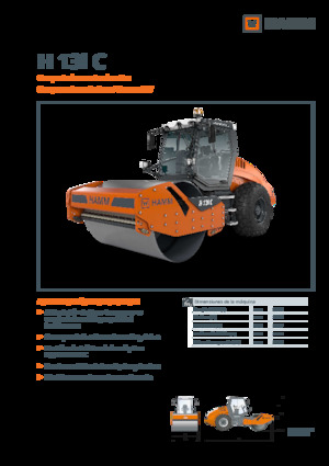 одновальцові дорожні катки Hamm H 13i C