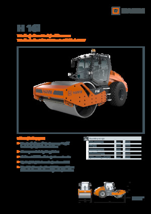 одновальцові дорожні катки Hamm H 16i