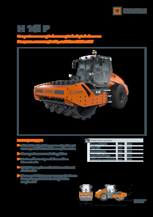 одновальцові дорожні катки Hamm H 16i P