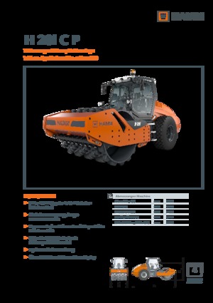 одновальцові дорожні катки Hamm H 20i C-P