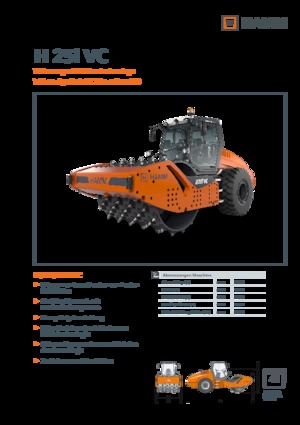 одновальцові дорожні катки Hamm H 25i VC