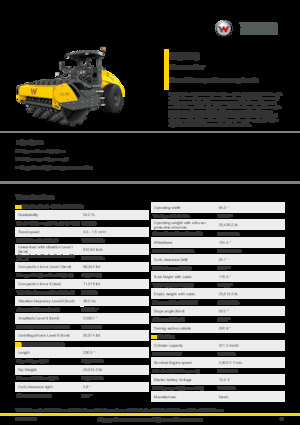 одновальцові дорожні катки Wacker Neuson RC110