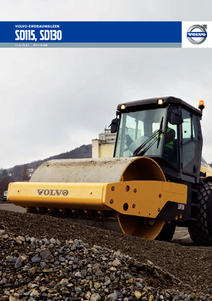 одновальцові дорожні катки Volvo SD130D