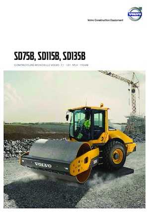 одновальцові дорожні катки Volvo SD135B