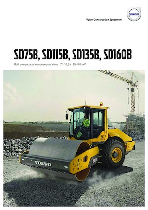 одновальцові дорожні катки Volvo SD160B