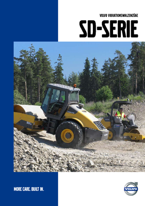 одновальцові дорожні катки Volvo SD200DX