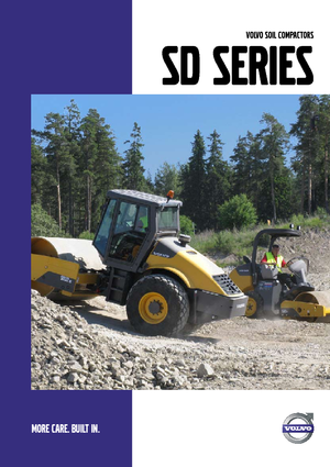 одновальцові дорожні катки Volvo SD200DX