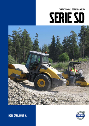 одновальцові дорожні катки Volvo SD200DX