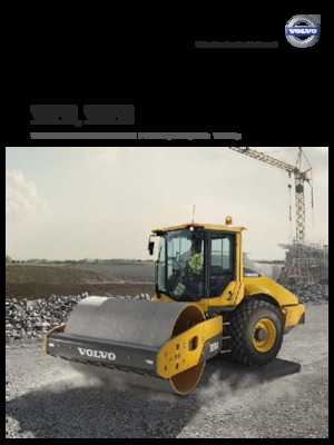 одновальцові дорожні катки Volvo SD75B