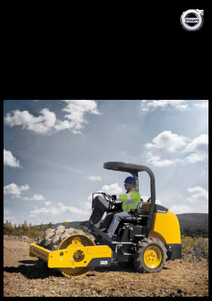 одновальцові дорожні катки Volvo SD25