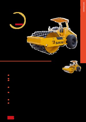 одновальцові дорожні катки Sakai SV620T 