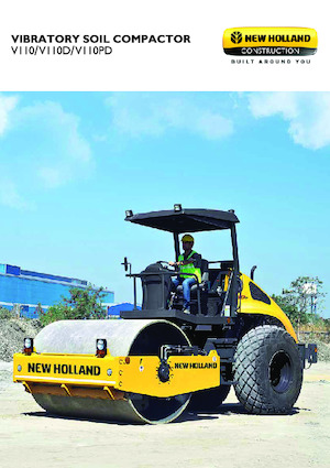 одновальцові дорожні катки New Holland V110