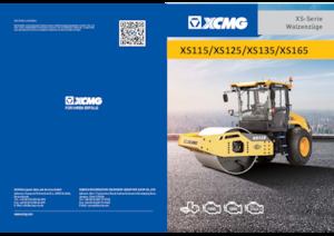 одновальцові дорожні катки XCMG XS125 