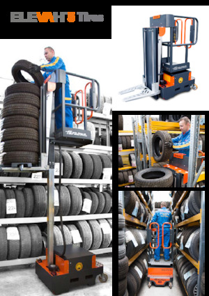 Підйомники з однією вертикальною щоглою Faraone Elevah 5 Tires 