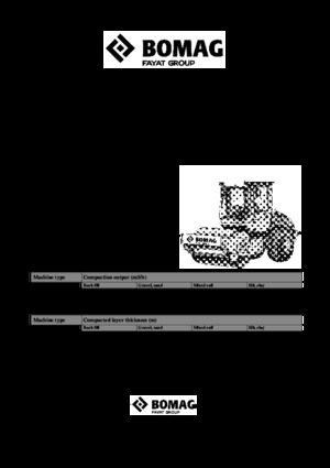 одновальцові дорожні катки Bomag BW 177 BVC 5