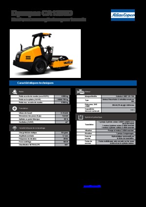одновальцові дорожні катки Dynapac CA 1300 D