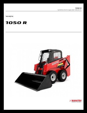 Міні-навантажувачі Manitou 1050R