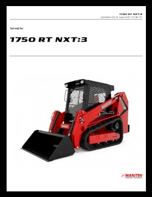 Міні-навантажувачі Manitou 1750RT NXT:3