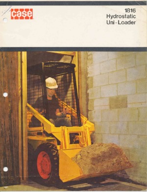 Міні-навантажувачі Case 1816 