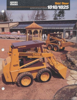 Міні-навантажувачі Case 1825 