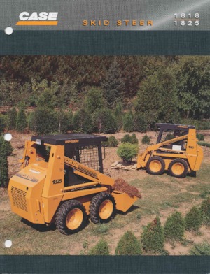 Міні-навантажувачі Case 1825 