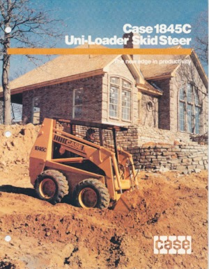 Міні-навантажувачі Case 1845C 