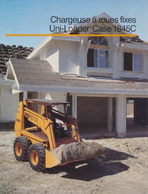 Міні-навантажувачі Case 1845C 