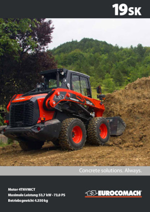 Міні-навантажувачі Eurocomach 19 SK