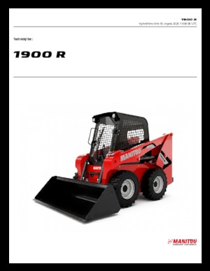 Міні-навантажувачі Manitou 1900R