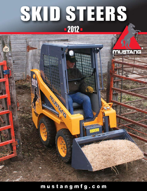 Міні-навантажувачі Mustang 2012